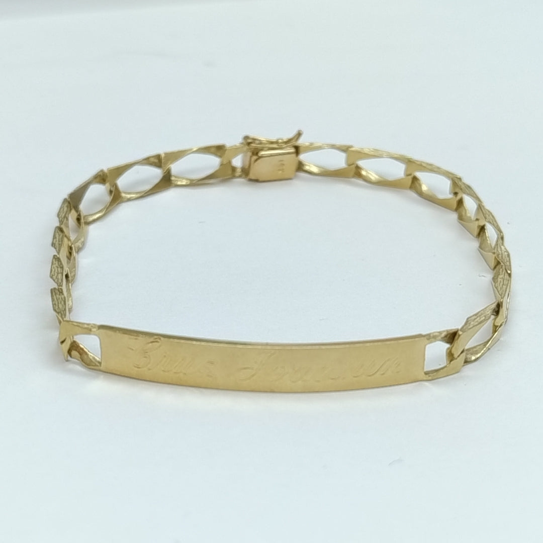 ESCLAVA ORO 14 K 11 GRMS (SEMINUEVO)