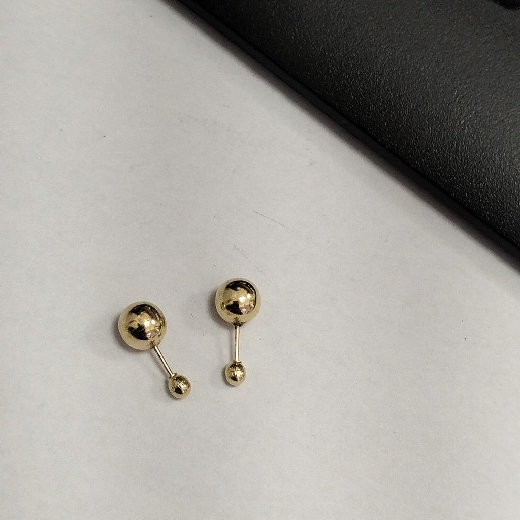 BROQUELES PAR ORO 14 K 1.7 GRMS (SEMINUEVO)