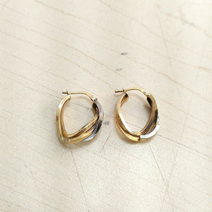 ARRACADAS PAR ORO 14 K 2,50 GRMS (SEMINUEVO)