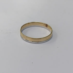 ARGOLLA ORO,ORO COMBINADO 14 K 3,40 GRMS (SEMINUEVO)