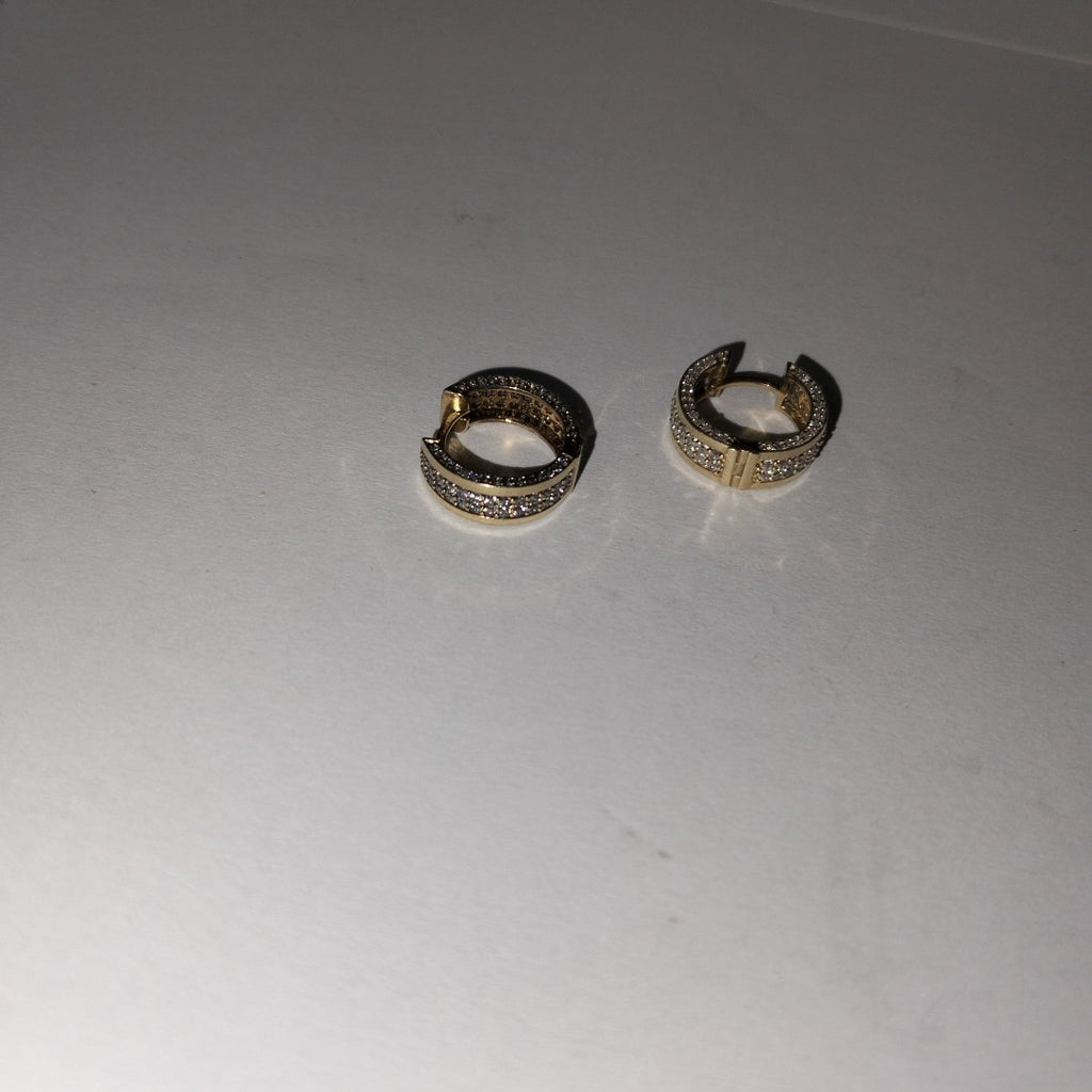 ARRACADAS PAR ORO 10 K 4.1 GRMS (SEMINUEVO)