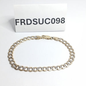 PULSERA ORO COMBINADO 14 K 6.6 GRMS (SEMINUEVO)