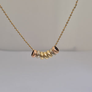 GARGANTILLA ORO COMBINADO 10 K 5,60 GRMS (SEMINUEVO)