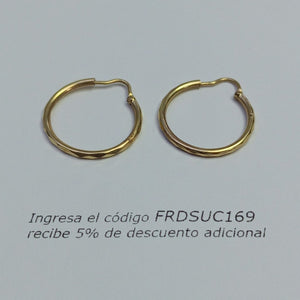 ARRACADAS PAR ORO 10 K 1.2 GRMS (SEMINUEVO)
