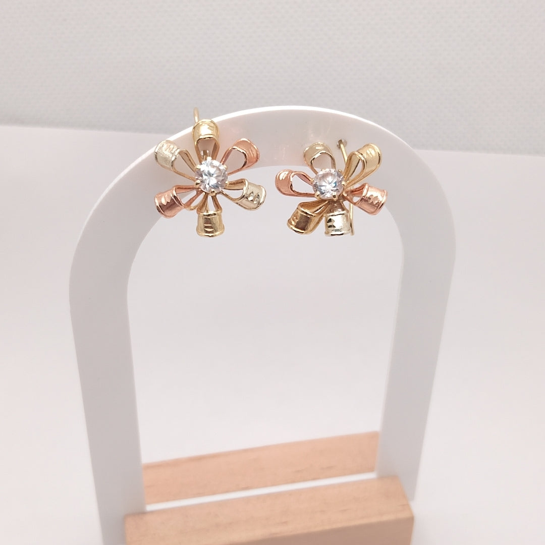 ARETES PAR ORO 10 K 2.6 GRMS (SEMINUEVO)