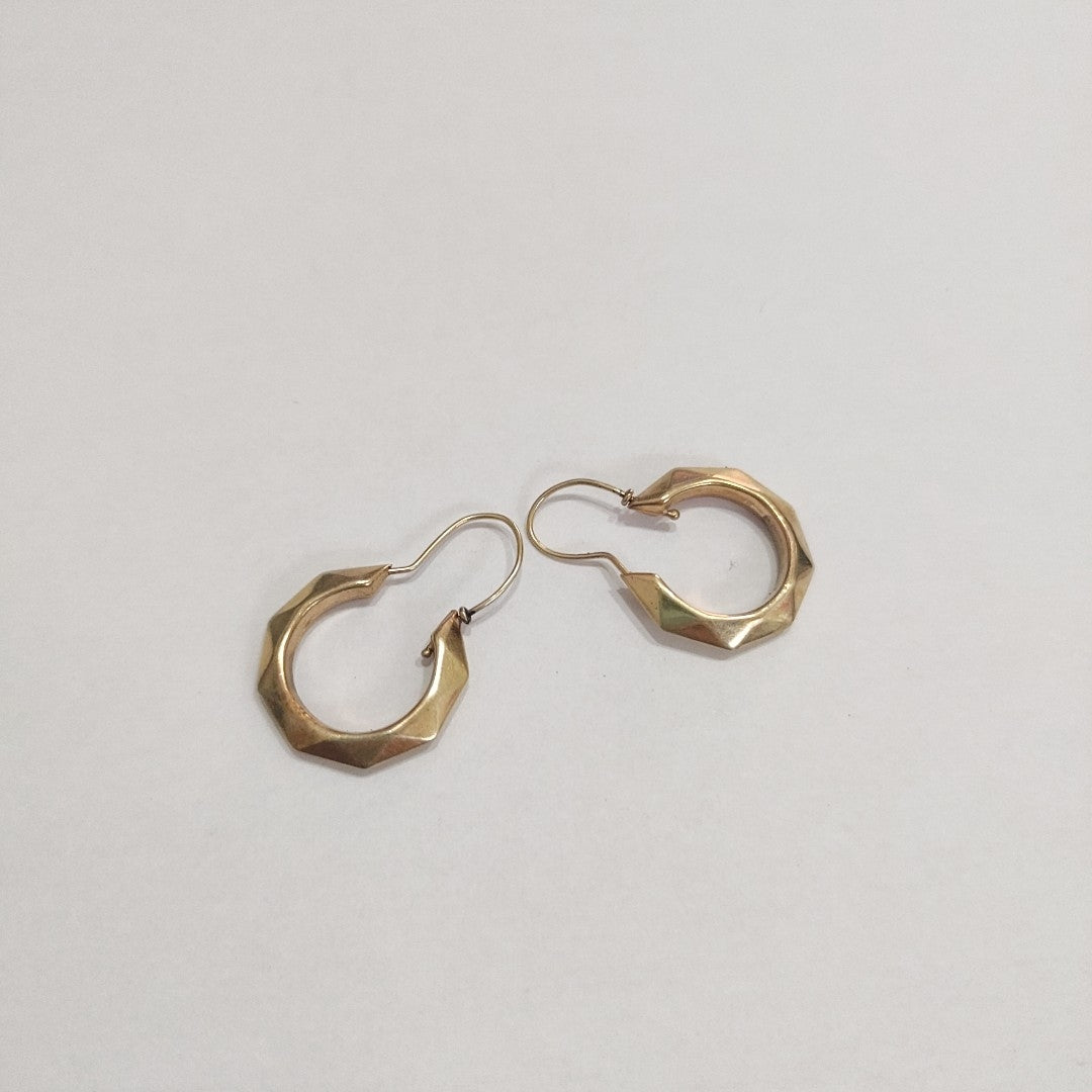 ARRACADAS PAR ORO 10 K 1.6 GRMS (SEMINUEVO)