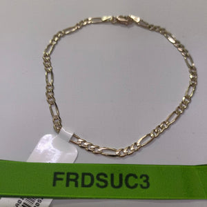 PULSERAS 3X1 ORO 14K 21 CM 3.3 GR (NUEVO)