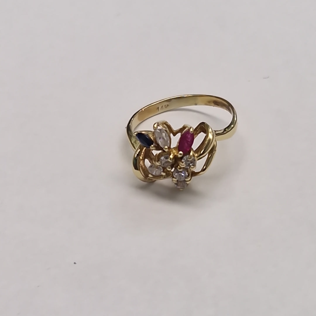 ANILLITO ORO 14 K 2.6 GRMS (SEMINUEVO)