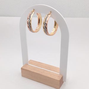 ARRACADAS PAR ORO 14 K 5 GRMS (SEMINUEVO)