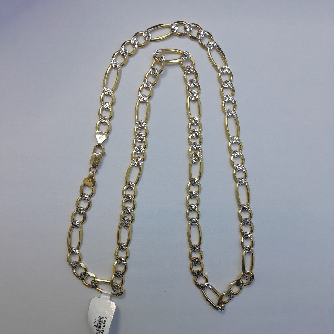 CADENAS CARTIER 3 1 DIAMANTADA ORO 14K 47.8 (NUEVO)