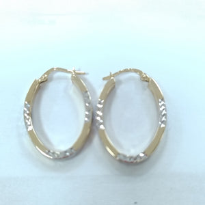 ARRACADAS PAR ORO 14 K 2.4 GRMS (SEMINUEVO)