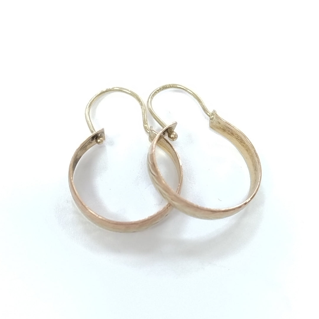 ARRACADAS PAR ORO 8 K 2,40 GRMS (SEMINUEVO)