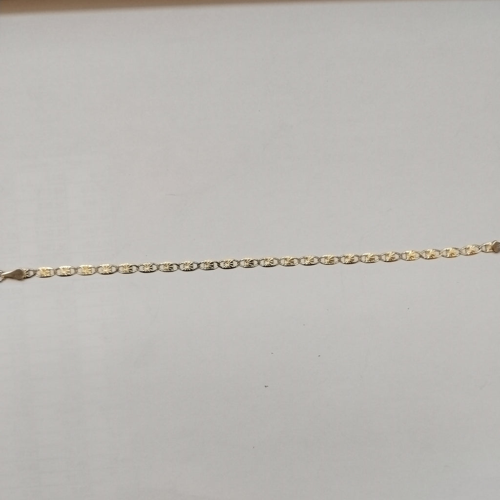 PULSERAS GUCHI ORO 14K 18 CM 2.9 GR (NUEVO)