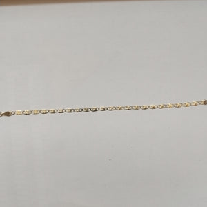 PULSERAS GUCHI ORO 14K 18 CM 2.9 GR (NUEVO)