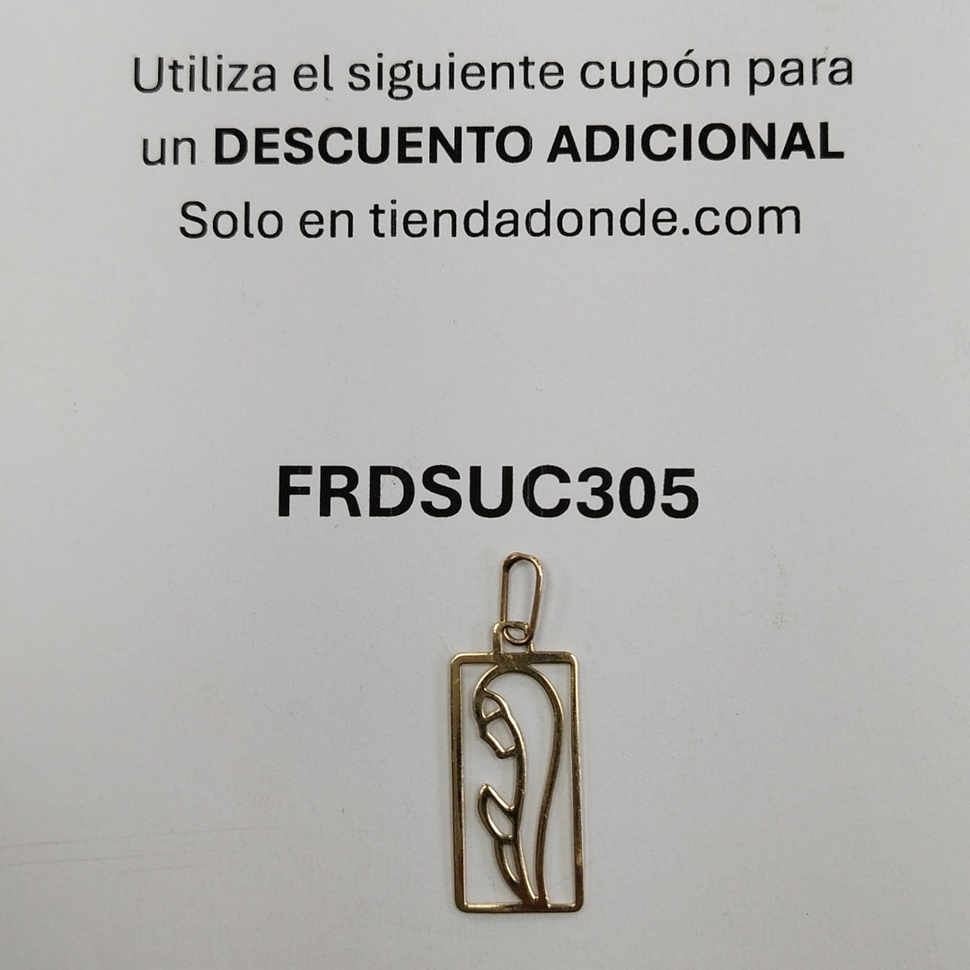 DIJE ORO 14 K 0,90 GRMS (SEMINUEVO)