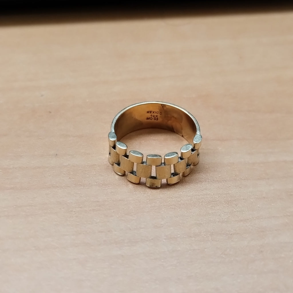 ANILLO ORO 14 K 3,80 GRMS (SEMINUEVO)
