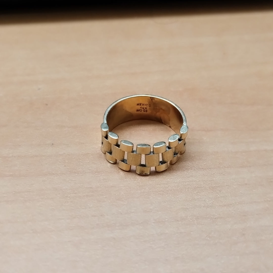 ANILLO ORO 14 K 3,80 GRMS (SEMINUEVO)