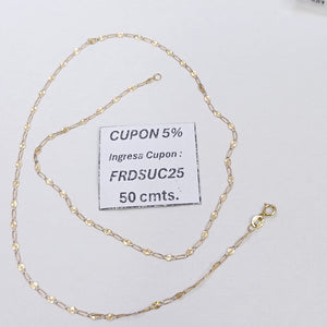 CADENA ORO 14 K 1,70 GRMS (SEMINUEVO)
