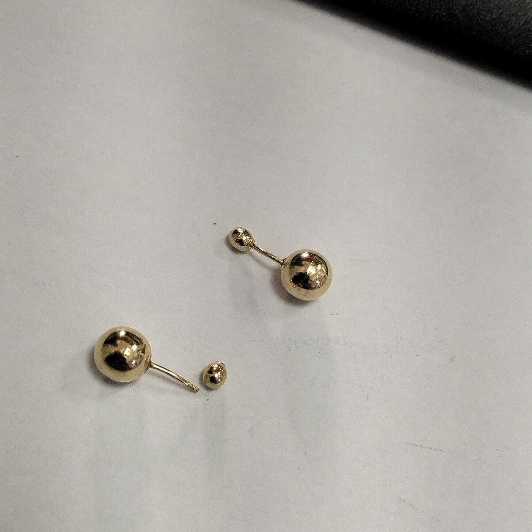 BROQUELES PAR ORO 14 K 1.7 GRMS (SEMINUEVO)