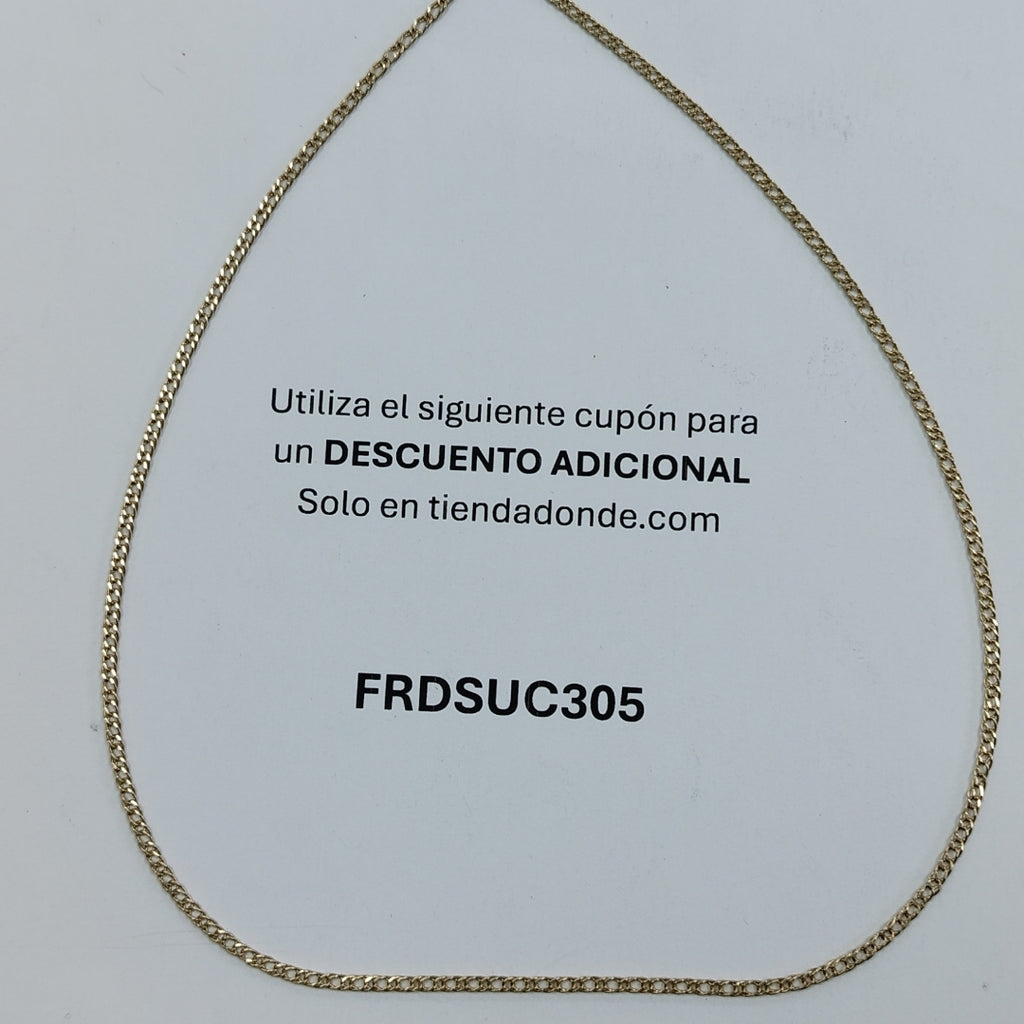 CADENA ORO 14 K 4,30 GRMS (SEMINUEVO)