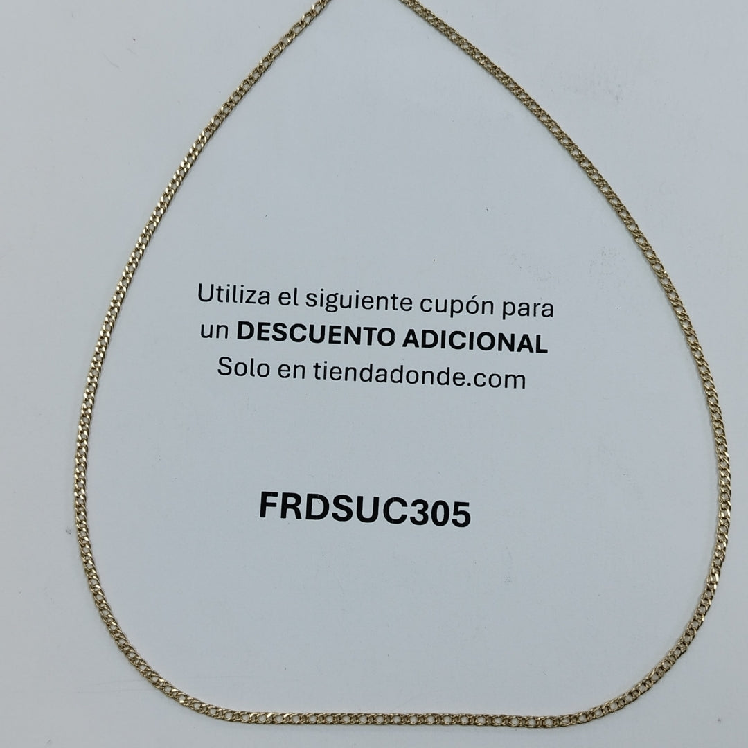 CADENA ORO 14 K 4,30 GRMS (SEMINUEVO)