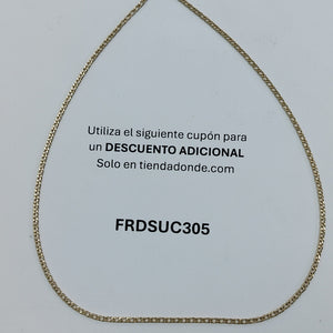 CADENA ORO 14 K 4,30 GRMS (SEMINUEVO)