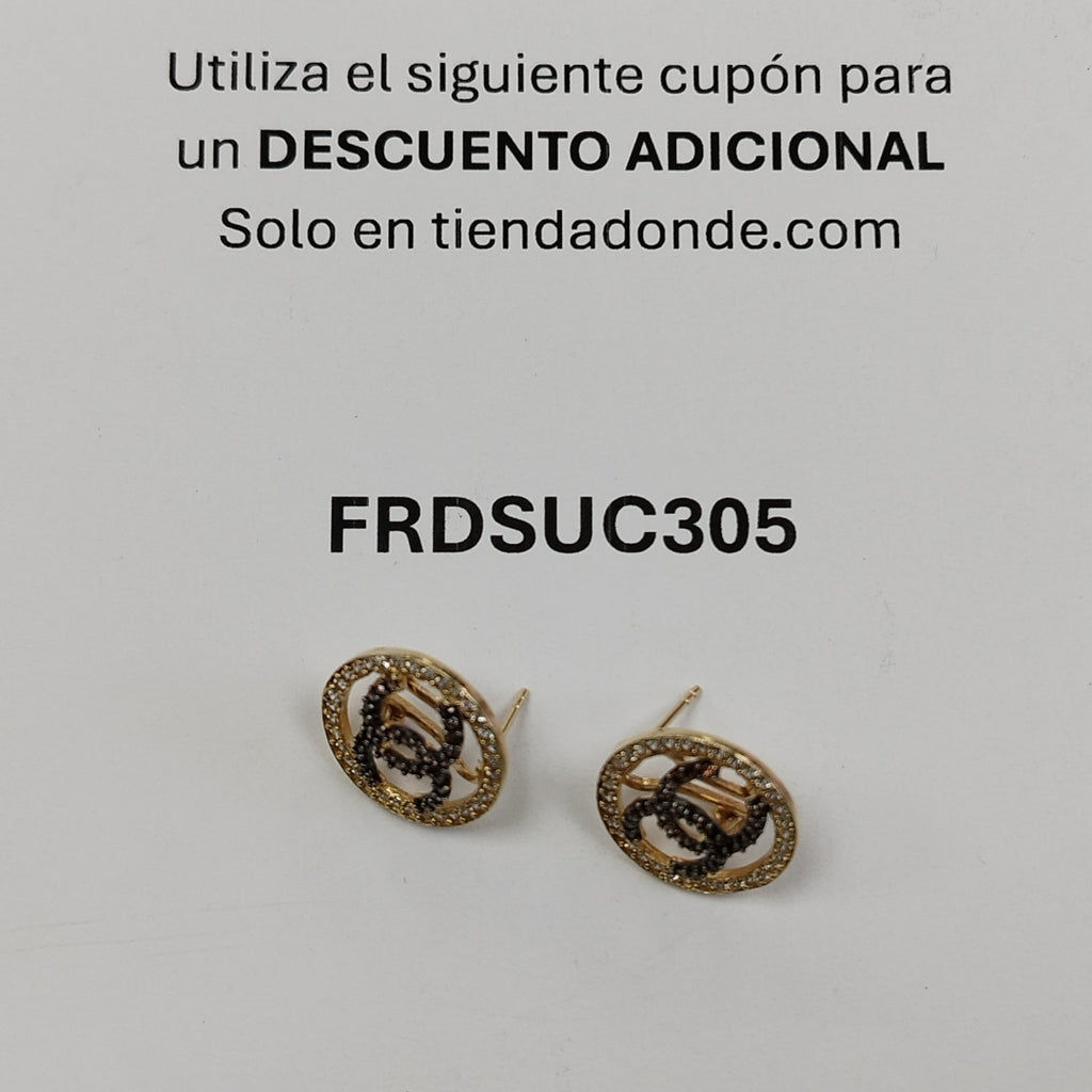 ARETES PAR ORO 14 K 5 GRMS (SEMINUEVO)