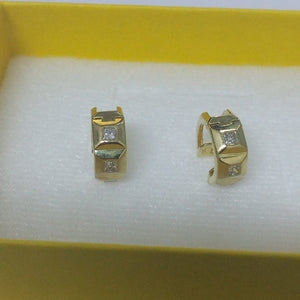 ARRACADAS PAR ORO 14 K 5,70 GRMS (SEMINUEVO)