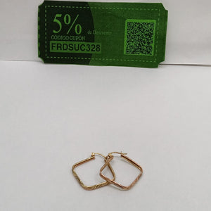 ARRACADAS PAR ORO 14 K 3,20 GRMS (SEMINUEVO)
