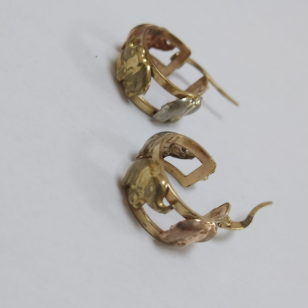 ARETES PAR ORO 10 K 3,30 GRMS (SEMINUEVO)