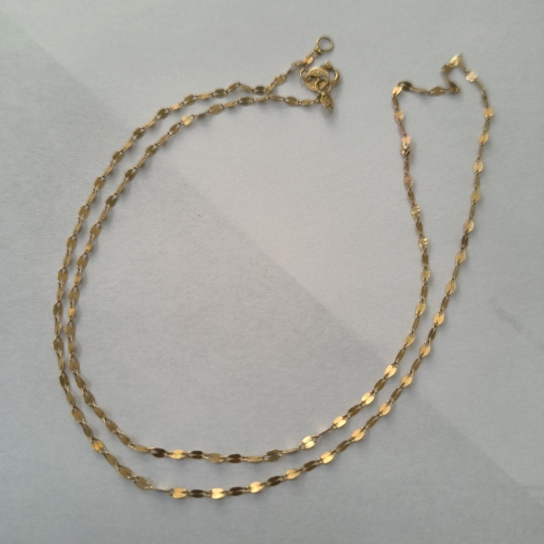 CADENA ORO 10 K 0,90 GRMS (SEMINUEVO)