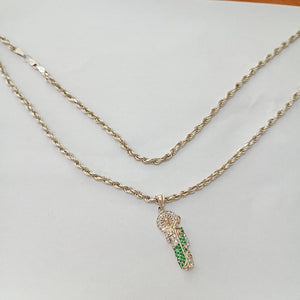 CADENA, DIJE PLATA 32.7 GRMS (SEMINUEVO)