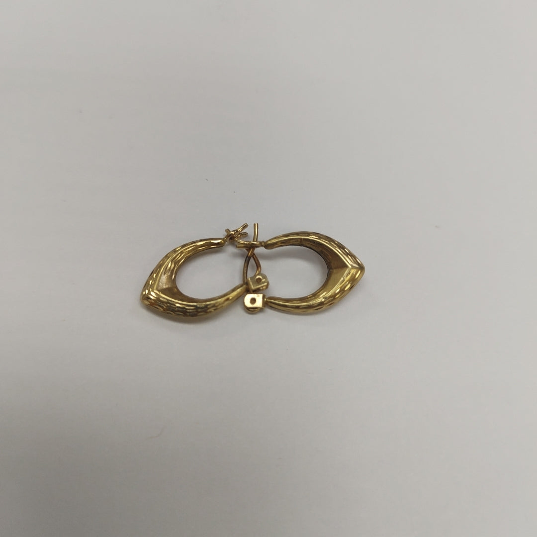 ARRACADAS PAR ORO 14 K 0.9 GRMS (SEMINUEVO)