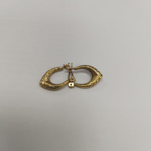 ARRACADAS PAR ORO 14 K 0.9 GRMS (SEMINUEVO)