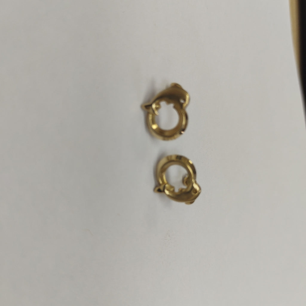 BROQUELES PAR ORO 14 K 0.4 GRMS (SEMINUEVO)