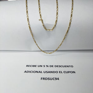 CADENA ORO 14 K 2,70 GRMS (SEMINUEVO)