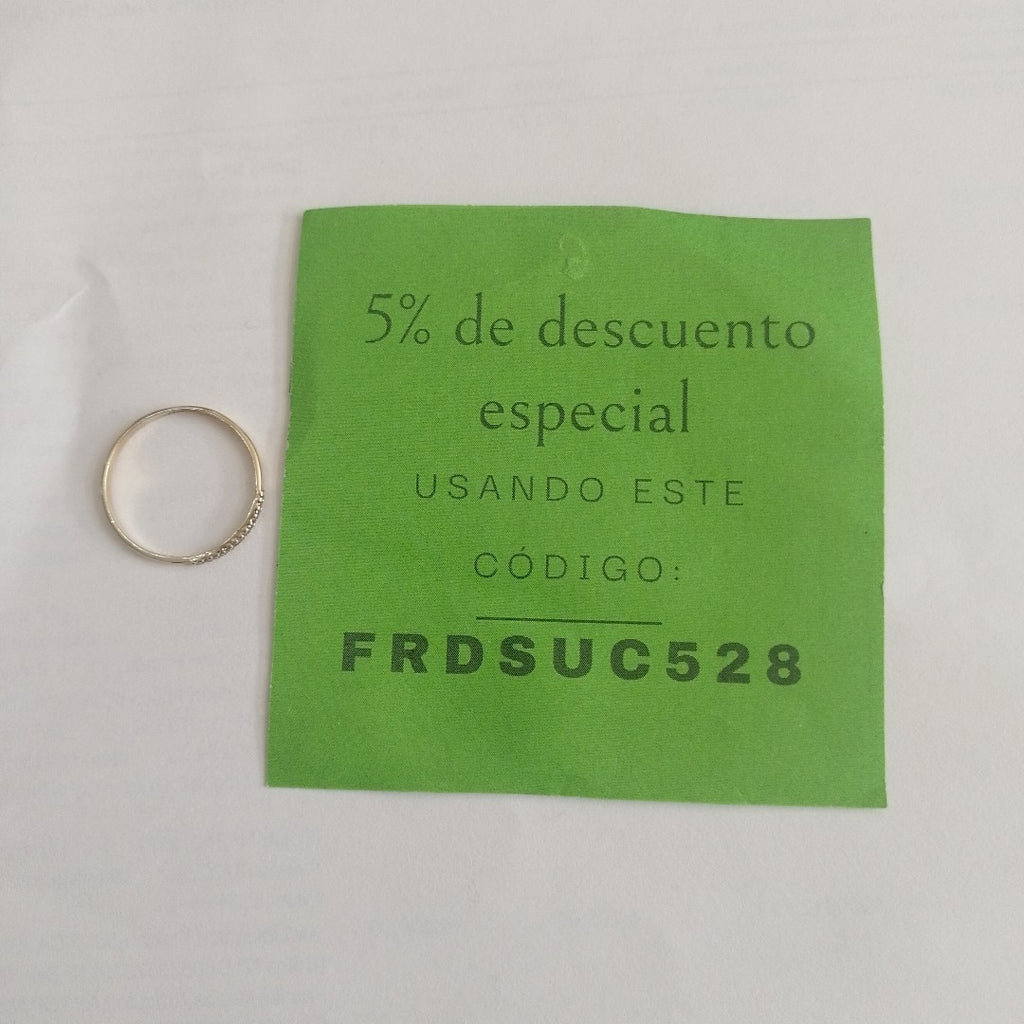 ANILLITO ORO 8 K 0,90 GRMS (SEMINUEVO)