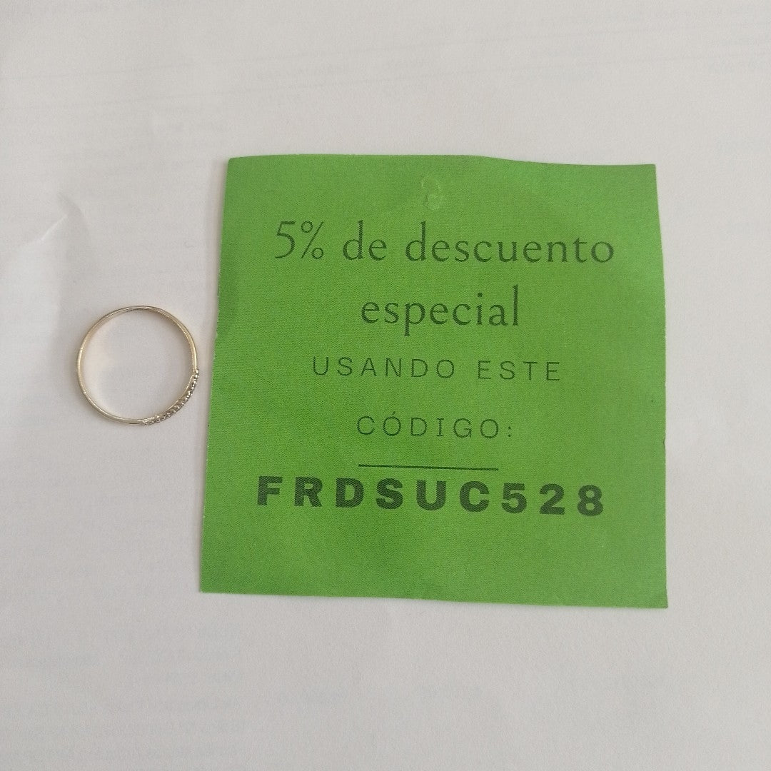 ANILLITO ORO 8 K 0,90 GRMS (SEMINUEVO)