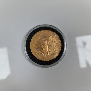 Moneda Centenario Cincuenta Pesos Oro Mexicano 21.6K