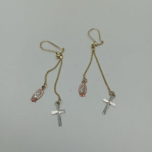 ARETES PAR ORO 14 K 1,80 GRMS (SEMINUEVO)