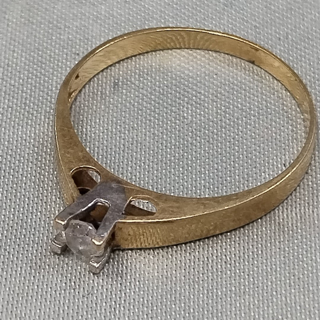 SOLITARIO ORO 10 K 1,00 GRMS (SEMINUEVO)