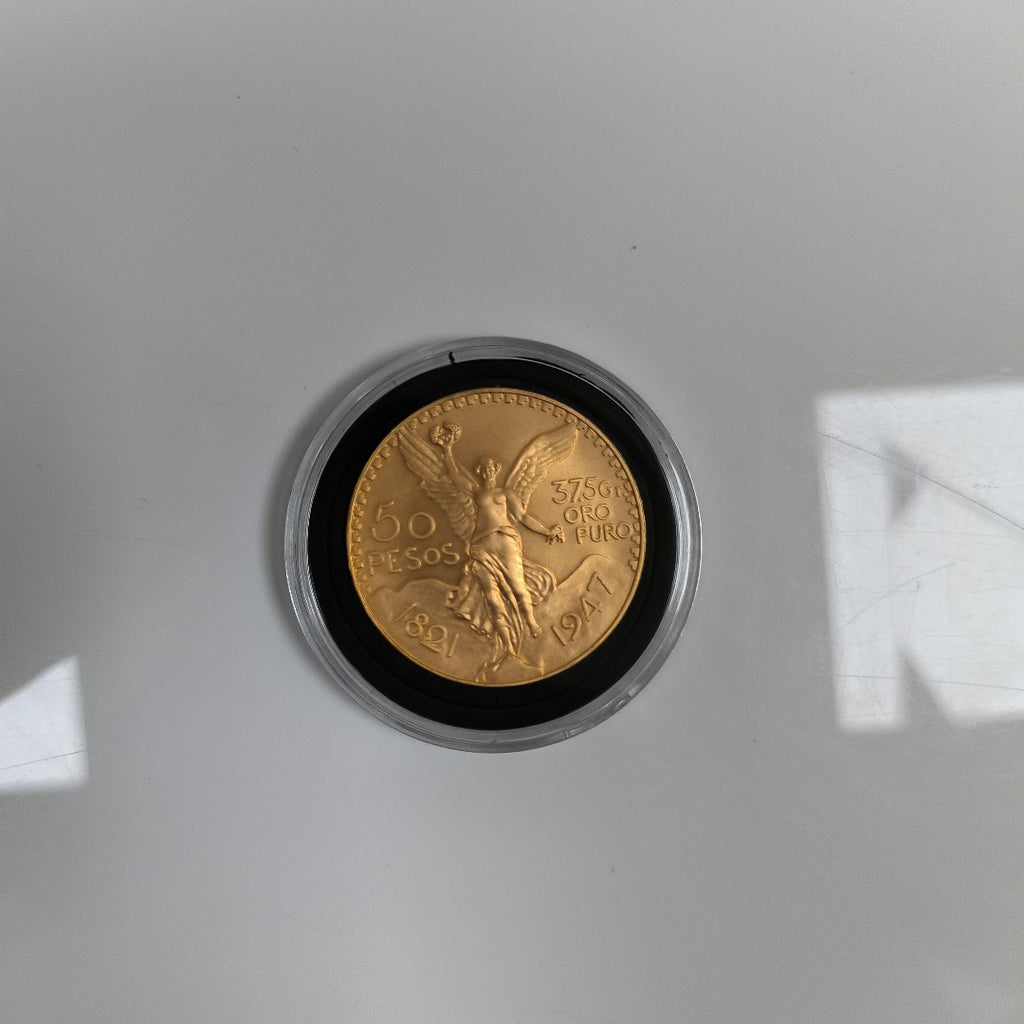 K1 41.6 GRMS 21 K IDENTIFICACIÓN MONEDA NOMINATIVA MATERIALES ORO CANTI (SEMINUEVO)