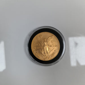 Moneda Centenario Cincuenta Pesos Oro Mexicano 21.6K