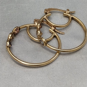 ARETES PAR ORO 10 K 3,00 GRMS (SEMINUEVO)
