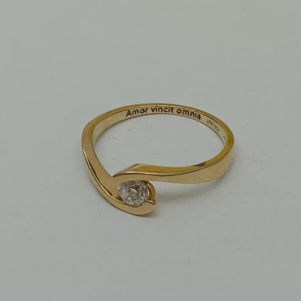 ANILLITO ORO 14 K 2,30 GRMS (SEMINUEVO)