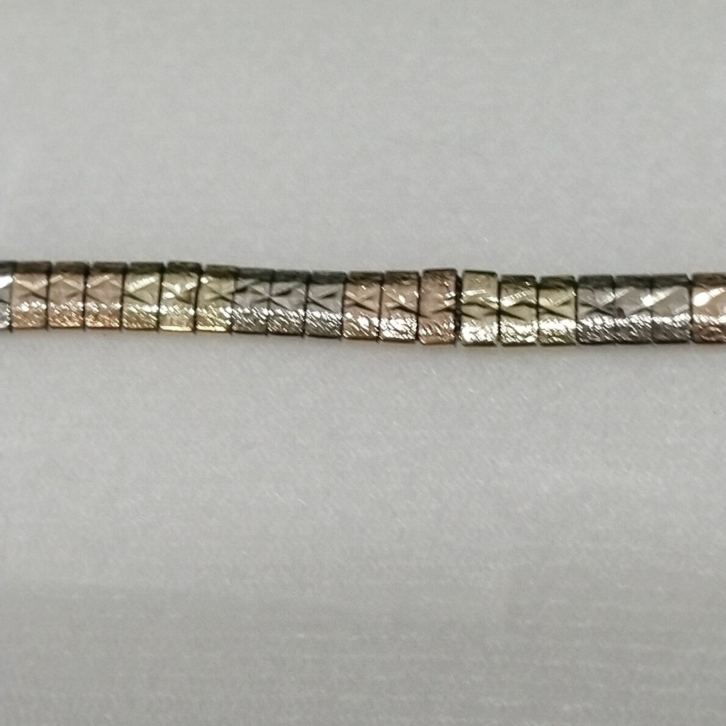 PULSERA ORO,ORO COMBINADO 14 K 11,00 GRMS (SEMINUEVO)