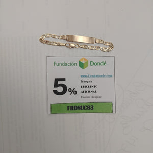 ESCLAVA ORO 10 K 3,30 GRMS (SEMINUEVO)