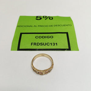 ANILLITO ORO 14 K 3.3 GRMS (SEMINUEVO)