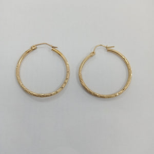 ARRACADAS PAR ORO 14 K 1.3 GRMS (SEMINUEVO)