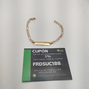 ESCLAVA ORO 14 K 2.7 GRMS (SEMINUEVO)